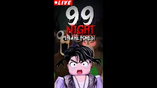💎PLAYING 99 NIGHT IN THE FOREST 🌳 #99nightintheforest #roblox #hyers
