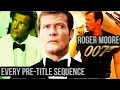 Lagu Every 007 Pre-title Sequence | Roger Moore (4K UHD)