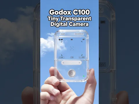Godox C100 🤯 A Tiny Camera With a Transparent Viewfinder! #shorts