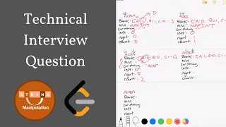 Technical Interview Question Minimum Window Substring Sliding Window Leetcode