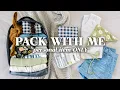 Minimalist PACK WITH ME Personal Item Only 5 Days In A Backpack