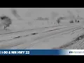 Blizzard will continue to impact travel south of Mankato through this afternoon