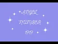 Angel Number 1919 - meaning why