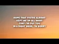 Sarah Proctor - Not For Me (Lyrics)
