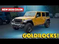 2026 Jeep Wrangler Willys in Goldilocks Might Be the Best Color Yet