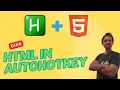 AutoHotkey V2 - Using HTML in GUIs