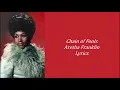 Chain of Fools - Aretha Franklin Lyrics