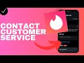 How to contact the customer service in Tinder