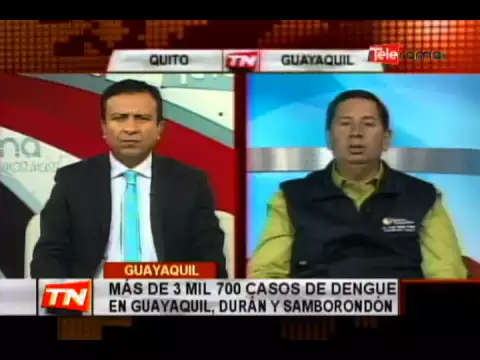Más de 3.700 casos de dengue en Guayaquil, Durán y Samborondón