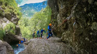 Canyoning In River Sušec Soča Valley Bovec Slovenia With Sport Mix Team  Canyoning In River Sušec Soča Valley Bovec Slovenia With Sport Mix Team