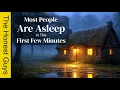 Deep Sleep Meditation Guided Body Scan for All Night Rest With Rain sounds