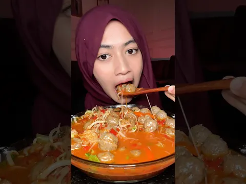 bakso kuah mercon #bakso #baksomercon #baksopedas #baksokuah