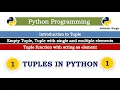 Python Data Structures Tuples Part 1