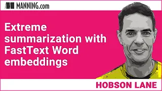 Extreme summarization with FastText Word embeddings