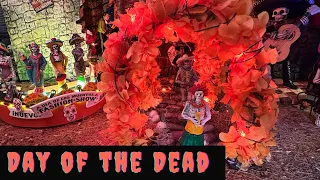 Setting up the Day of the Dead Section of my Halloween Village Display - Lemax and Department 56