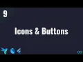 Flutter Tutorial - Icons and Buttons