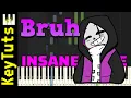 Download Lagu Bruh [Epic!Sans Theme] (Underverse) - Insane Mode [Piano Tutorial] (Synthesia)