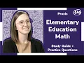 Praxis Elementary Education Mathematics 5003 Study Guide Practice Questions