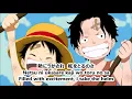 One Piece We Are Lyrics (FULL) Kanji, Romanji, English