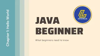 Java Beginner s Tutorial Hello World