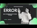 How to fix zsh command not found python error in VS CODE