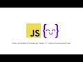 Exercism Challenge Week 17 - Zebra Puzzle JavaScript