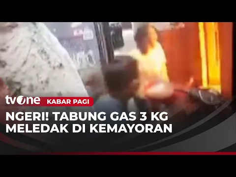 Gas 3 Kg Meledak di Kemayoran, 6 Orang Terluka