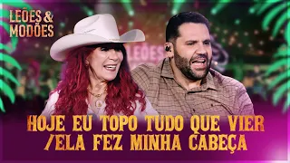 Hoje Eu Topo Tudo Que Vier / Ela Fez Minha Cabeça - Fátima Leão e Vinicius Leão [DVD Leões e Modões]