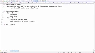 CORE JAVA ADV JAVA by Mr Ratan Sir
