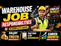 Warehouse Job Responsibilities Full Guide 2026 Duties Salary Skills Career Job Interview