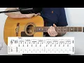 You and Me - Cameron Whitcomb Guitar Lesson | Easy Guitar Tabs