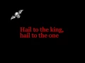Download Lagu Avenged Sevenfold - Hail to the King (lyrics)
