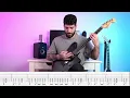 Motionless In White - "R.I.P" ft Skylar Grey - Guitar Cover with On Screen Tabs