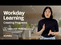 How to Create Programs Workday Learning
