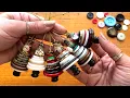 Easy DIY Button Christmas Tree Ornaments