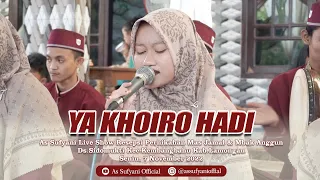 Download YA KHOIRO HADI MERDU | VOC. LULUK AZ ZAHRA AS SUFYANI LIVE SIDOMUKTI KEMBANGBAHU LAMONGAN MP3