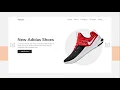 Product Landing Page UI Design Using HTML CSS and JAVASCRIPT Product Slider Using Javascript