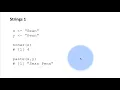 Exploratory data analysis and data visualization Lesson 1 5 Strings