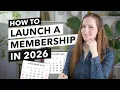 How to Launch a Membership Site in 2026 with a Small Audience