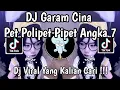 DJ GARAM CINA REMIX | PET POLIPET PIPET ANGKA 7 VIRAL TIKTOK TERBARU 2025 YANG KALIAN CARI !