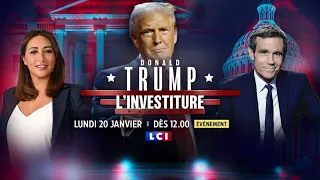 🔴 Suivez en direct sur LCI la cérémonie d'investiture de Donald Trump