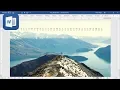 How to Create Minimalistic Calendar in Microsoft Word Excel Tutorial