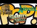 Owl House Amphibia and Gravity Falls Funko Pops