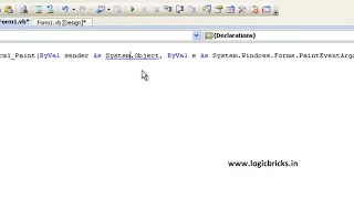 Visual Basic tutorial Drawing graphics to a form