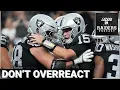 The good the bad and the overreaction to the Las Vegas Raiders loss to the Arizona Cardinals