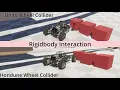 Custom 3d Wheel Collider vs Unity s Wheel Collider