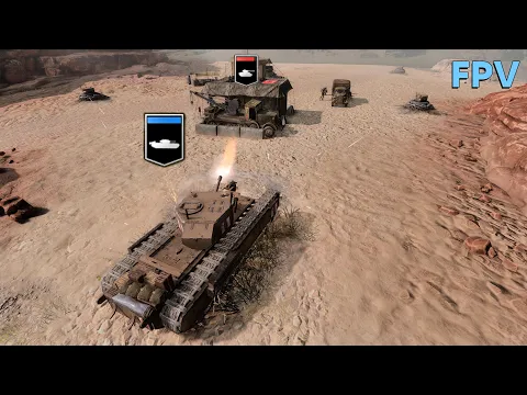 COH3 FPV A Churchill base inspection... in this economy?