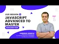JavaScript Advanced to Master Day 1 WebAppUpgrade