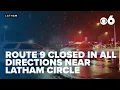 Fatal pedestrian crash closes all lanes of Route 9