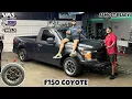 Dre s Coyote F-150 Gets a VAS Drop 18 Welds Drag Radials